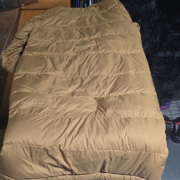 Patagonia Women's Silent Down Long Parka - Brown - Picture 6 of 6